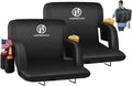 PNKKODW 25" 2PCS Stadium Seats for Bleachers with Back Support, Half-fold Portable Bleacher Chairs with Back and Cushion, 600D Waterproof Reclining Extra Wide Bleacher Seat for Outdoor Sports